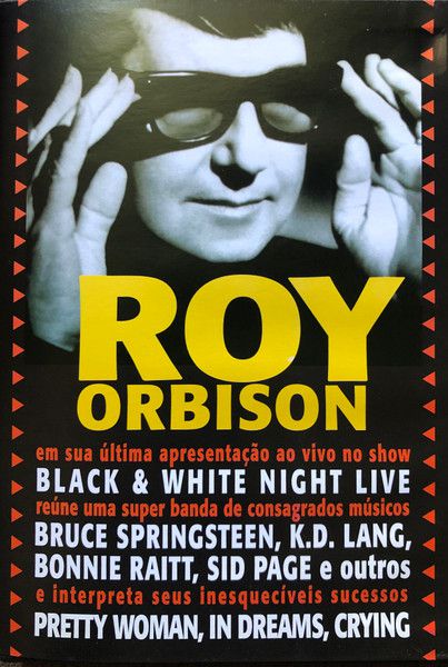 DVD - Roy Orbison – Black & White Night Live