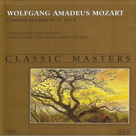 CD - Wolfgang Amadeus Mozart – Conciertos Para Piano No. 11, 12 y 5