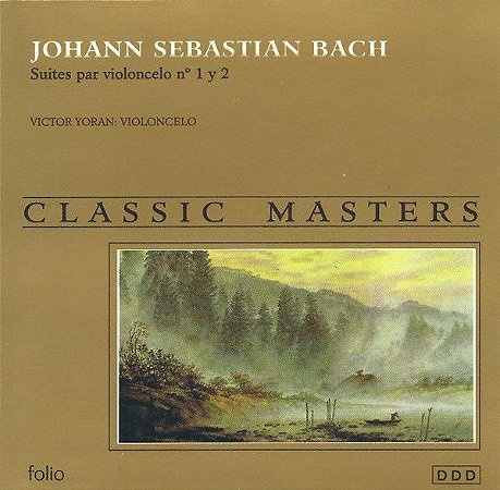 CD - Johann Sebastian Bach – Suites Par Violoncelo Nº 1 y 2