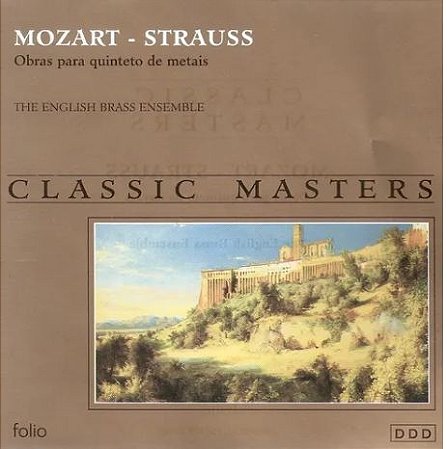 CD - Mozart Strauss - Obra Para Quinteto De Metais