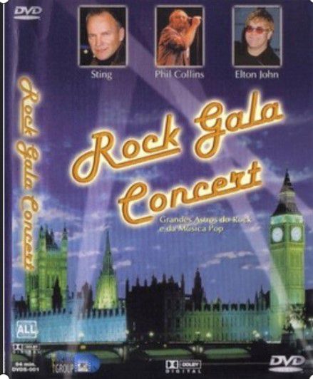 DVD - Rock Gala Concert - Grandes Astros do Rock e da Música