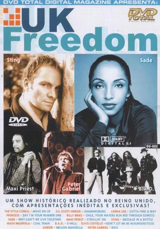DVD - UK Freedom ( Vários Artistas )