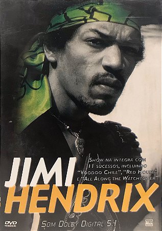 DVD - JIMI HENDRIX - SHOW NA INTEGRA 11 SUCESSOS