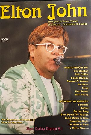 DVD - Elton John & Bernie Taupin - Two Rooms - Celebrating The Songs