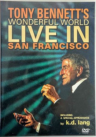 DVD - Tony Bennett – Tony Bennett's Wonderful World - Live In San Francisco (Lacrado)