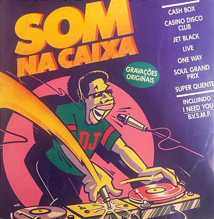 LP - Som na Caixa ( Vários Artistas ) - 1988