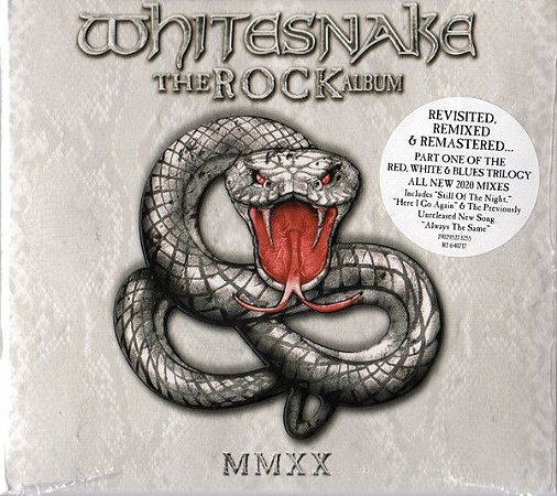 CD - Whitesnake ‎– The Rock Album (Revisited, Remixed & Remastered)(Digisleve) - Novo (Lacrado)