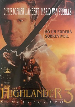 DVD - Highlander 3: O Feiticeiro 1994 (Lacrado)