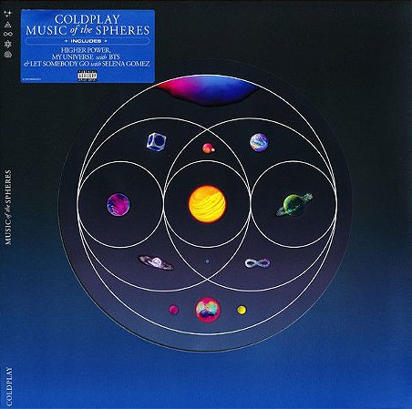 LP - Coldplay – Music Of The Spheres - Coloured - Inclui Higher Power, My Universe, & Let Somebody Go - Importado Alemanha- lacrado