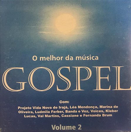 CD - O Melhor da Música Gospel - Volume 2 ( cd envelope )