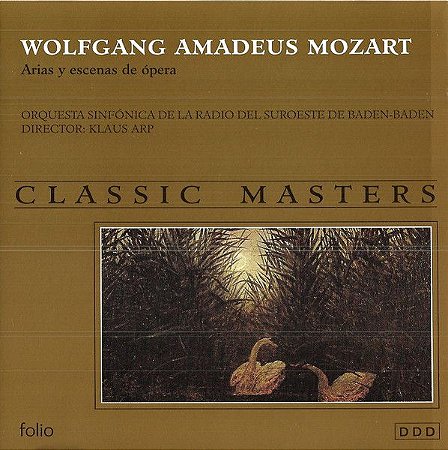 CD - Wolfgang Amadeus Mozart, Klaus Arp – Arias y Escenas de Ópera
