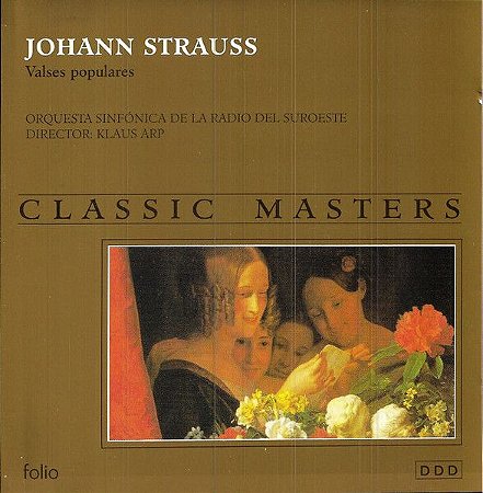 CD - Johann Strauss Jr. – Valses Populares