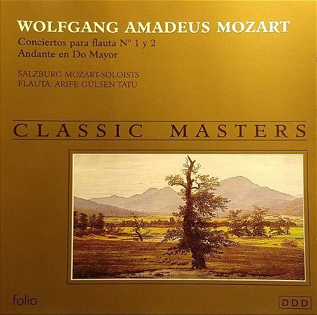 CD - Wolfgang Amadeus Mozart, Salzburg Mozart Soloists, Arife Gülsen Tatu – Concertos Para Flauta N°1 y 2