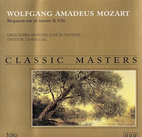 CD - Wolfgang Amadeus Mozart - Requiem Em Ré Menor K 626