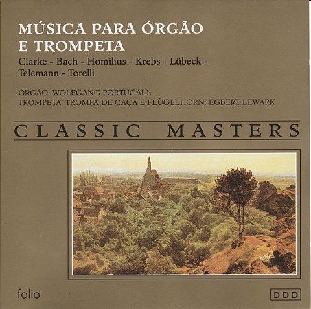 CD - Música Para Órgão E Trompeta (Vários Artistas)