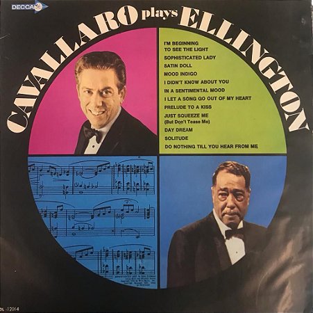 LP - Carmen Cavallaro – Cavallaro Plays Ellington