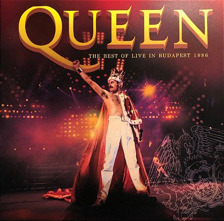 LP - Queen – The Best Of Live In Budapest  (Novo Lacrado) Lacre Adesivo