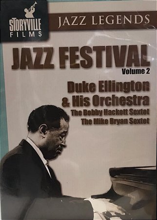 DVD - Jazz Legends Volume 2 - Duke Ellington & His Orchesra The Bobby Hackett Sextet The Mike Bryan Sextet