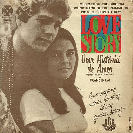 COMPACTO - Francis Lai – Love Story - Uma História De Amor (1971)  7"