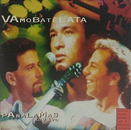 CD - Paralamas – Vamo Batê Lata - Paralamas Ao Vivo (Duplo)