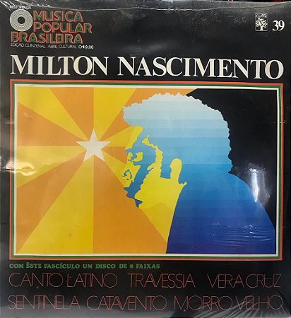 LP - História Da Música Popular Brasileira - Milton Nascimento - - (Lacrado - 10")