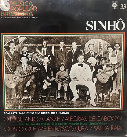 LP - História Da Música Popular Brasileira - Sinhô (Lacrado-10')