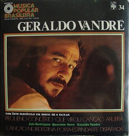 LP - História Da Música Popular Brasileira - Geraldo Vandré (Lacrado-10')