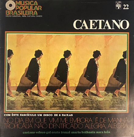 LP - História Da Música Popular Brasileira - Caetano Veloso ( Vários Artistas ) 10"
