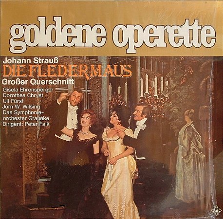 LP - Die Fledermaus - Goldene Operette
