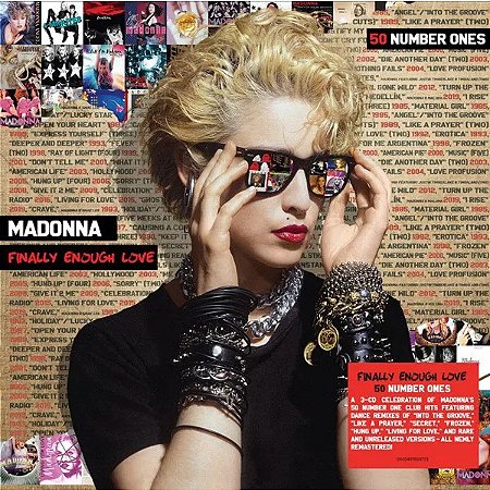 CD - Madonna – Finally Enough Love (50 Number Ones) (3CDs) (Digipack) - Novo (Lacrado)