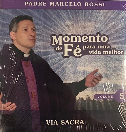 CD - Padre Marcelo Rossi – Momento de Fé - Volume 5 ( digifile  - lacrado )