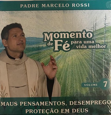 CD - Padre Marcelo Rossi – Momento de Fé - Volume 7 ( digifile  - lacrado )
