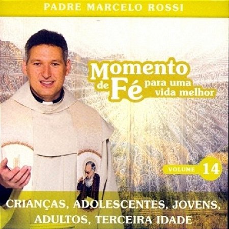 CD - Padre Marcelo Rossi – Momento de Fé - Volume 14 ( digifile - Lacrado )