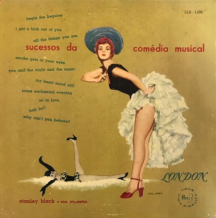 LP - Stanley Black e Sua Orquestra - Sucessos da Comédia Musical (10' )