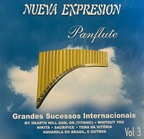 CD - Panflute - Nueva Expresion - VOL. 3