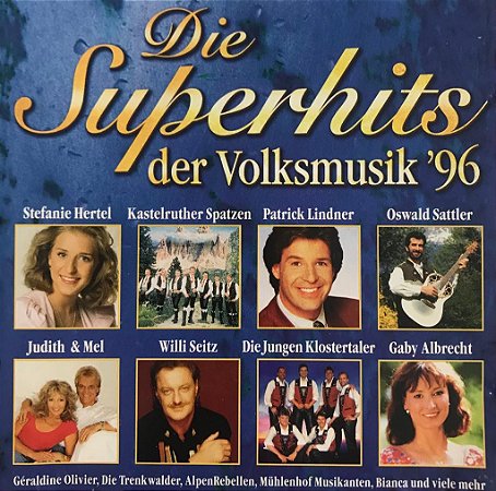 CD - Die Superhits Der Volksmusik '96 ( Vários Artistas )