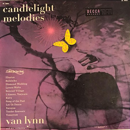 LP - Van Lynn and his Orchestra - Candlrlight Melodies ( IMP - USA )
