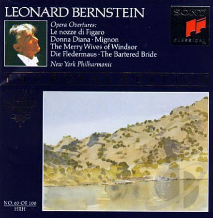 CD - Leonard Bernstein, New York Philharmonic  – Opera Overtures