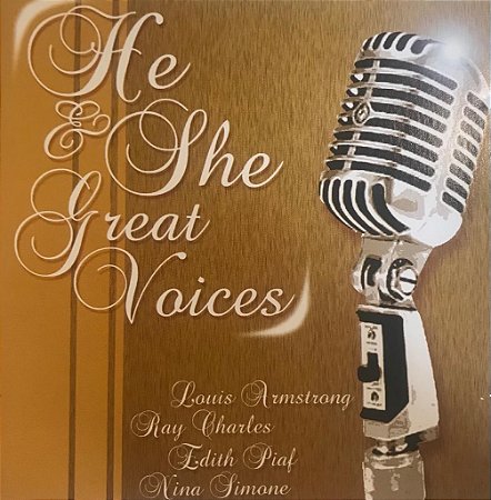 CD - He E She Great Voices ( Vários Artistas )
