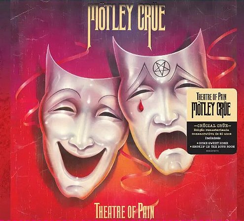 CD - Motley Crue – Theatre Of Pain (Digipack) -  Novo Lacrado