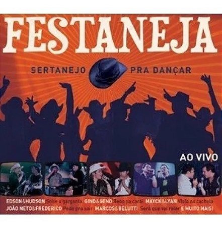 CD - Festaneja - Sertanejo Pra Dançar ( Vários Artistas )