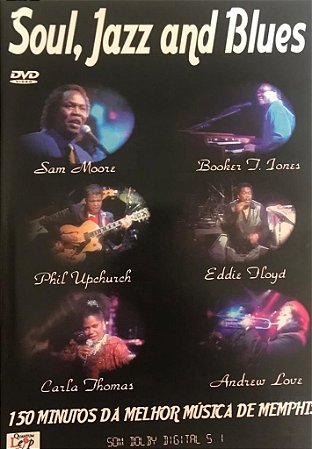 DVD - Soul, Jazz and Blues ( Vários Artistas )