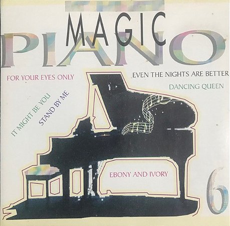 CD - Magic Piano - Vol. 6 ( Vários Artistas )