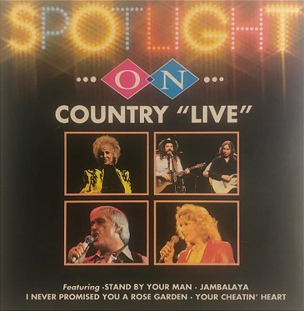 CD - Spotlight - On Country "Live" ( Vários Artistas )