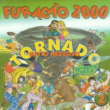 CD - Furacão 2000 - Tornado Muito Nervoso 2 ( Vários Artistas )