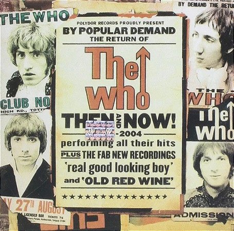CD - The Who – Then And Now ( Lacrado )