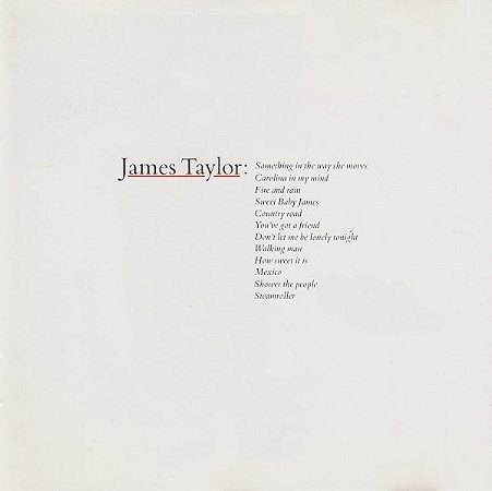 CD - James Taylor – Greatest Hits ( Importado - USA )