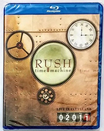 Blu-Ray: Rush – Time Machine 2011: Live In Cleveland (Lacrado)