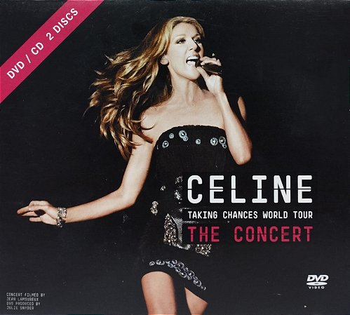 CD - Celine – Taking Chances World Tour / The Concert (Digisleve) (CD + DVD) (Promo)