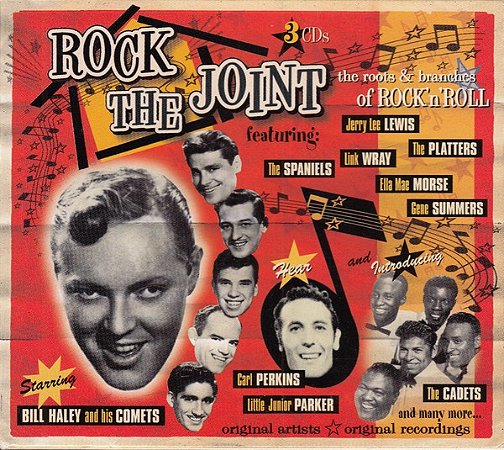 CD - Rock The Joint - The Roots & Branches Of Rock 'N' Roll ( Vários Artistas ) - (3 cds) (Importado - Inglaterra)